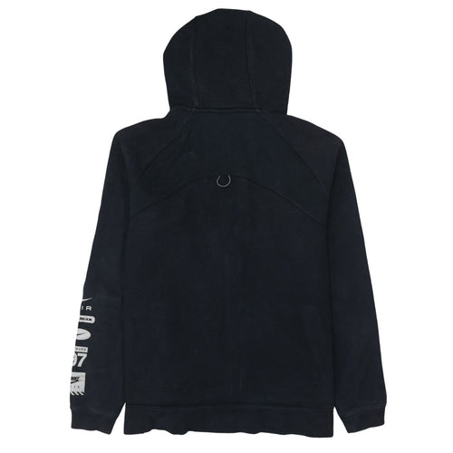 Nike Men's Black Air Full Zip Hoodie L Sportswear