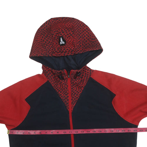 Nike Men's Red & Black Full Zip Hoodie Size M Sportswear