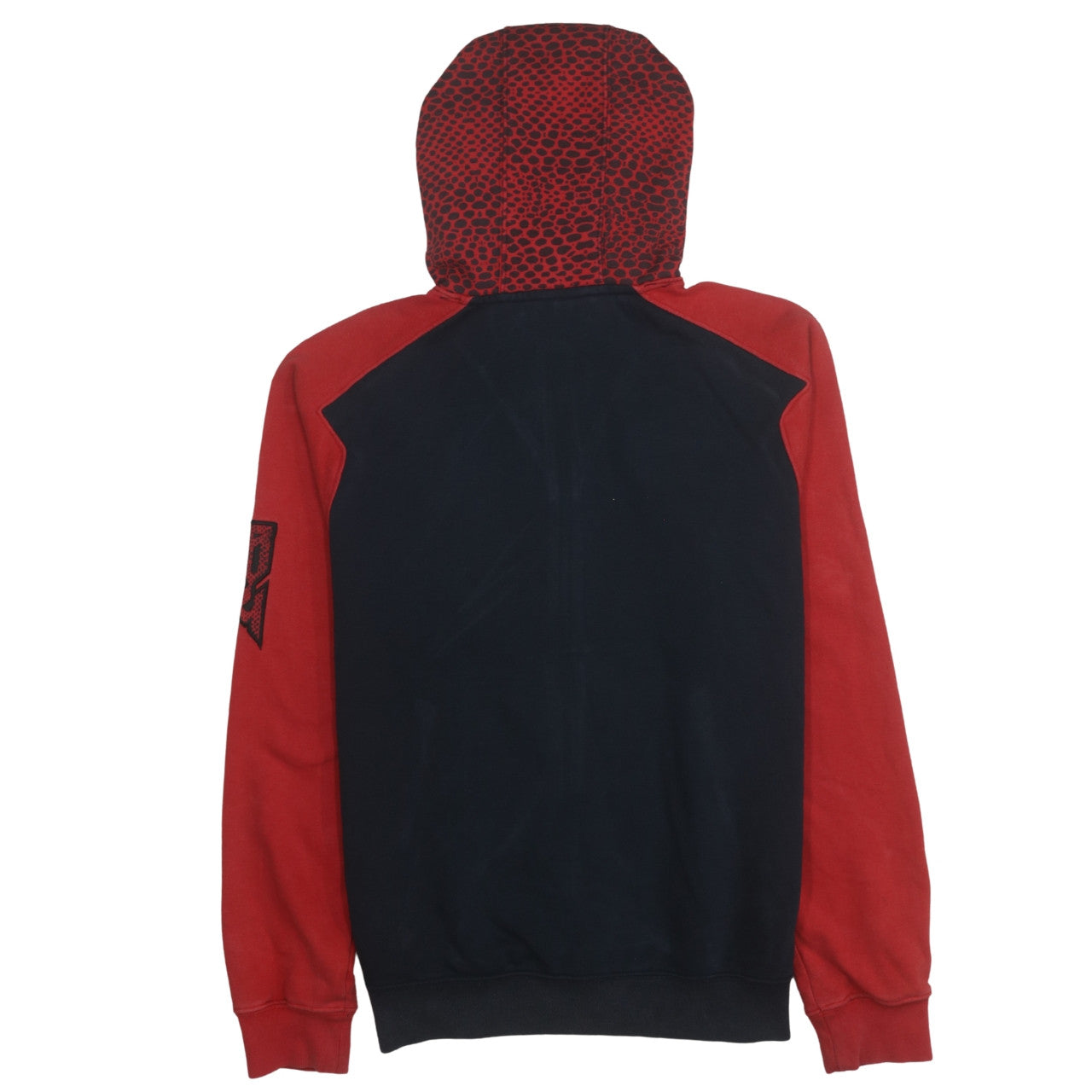 Nike Men's Red & Black Full Zip Hoodie Size M Sportswear