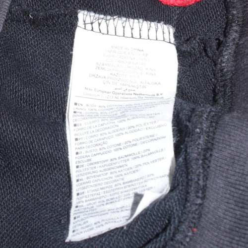 Nike Men's Red & Black Full Zip Hoodie Size M Sportswear