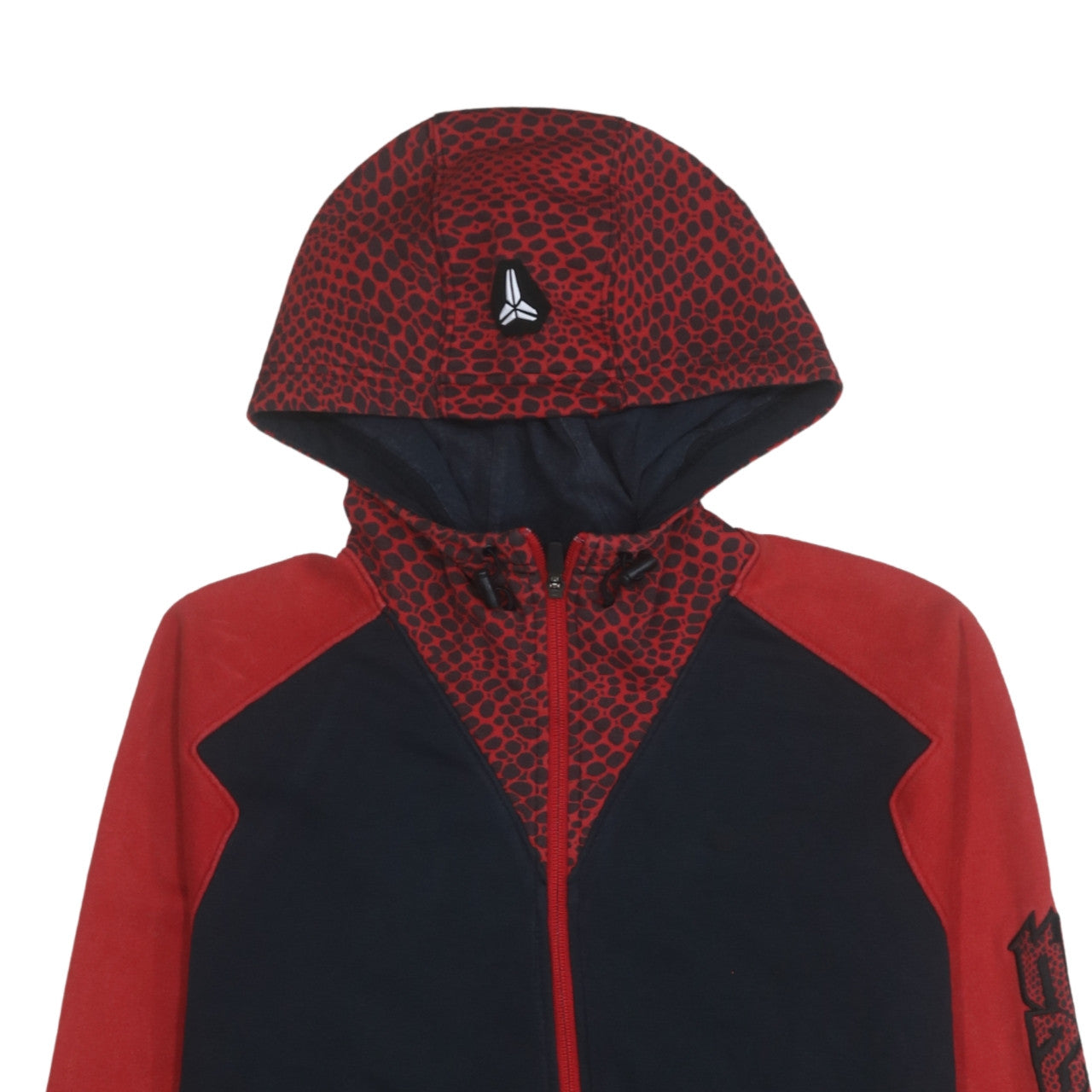 Nike Men's Red & Black Full Zip Hoodie Size M Sportswear