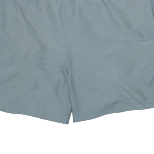 Adidas Mens Grey 2XL Athletic Shorts Lightweight Elastic Waist