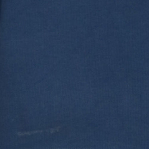 Adidas Men's Blue Long Sleeve Crew Neck Cotton Pullover Jumper L