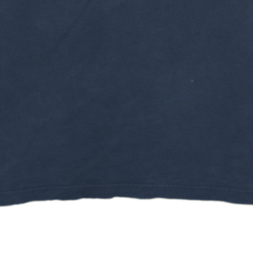 Tommy Hilfiger Men's Navy Blue Organic Cotton Crew Neck T-Shirt XL
