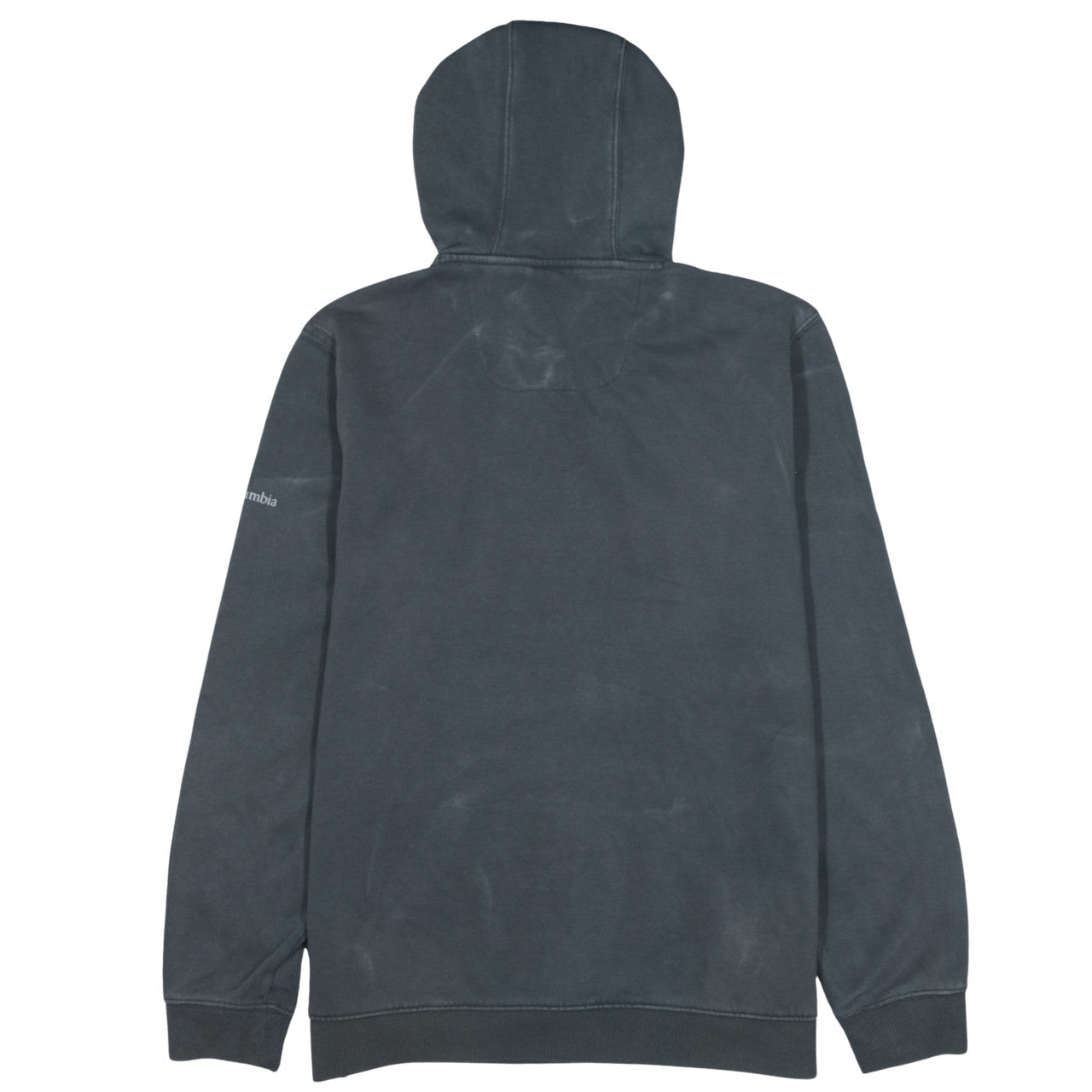 Columbia Men’s Grey Pullover Hoodie M Outdoor Fleece Sweatshirt