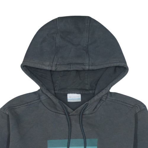 Columbia Men’s Grey Pullover Hoodie M Outdoor Fleece Sweatshirt