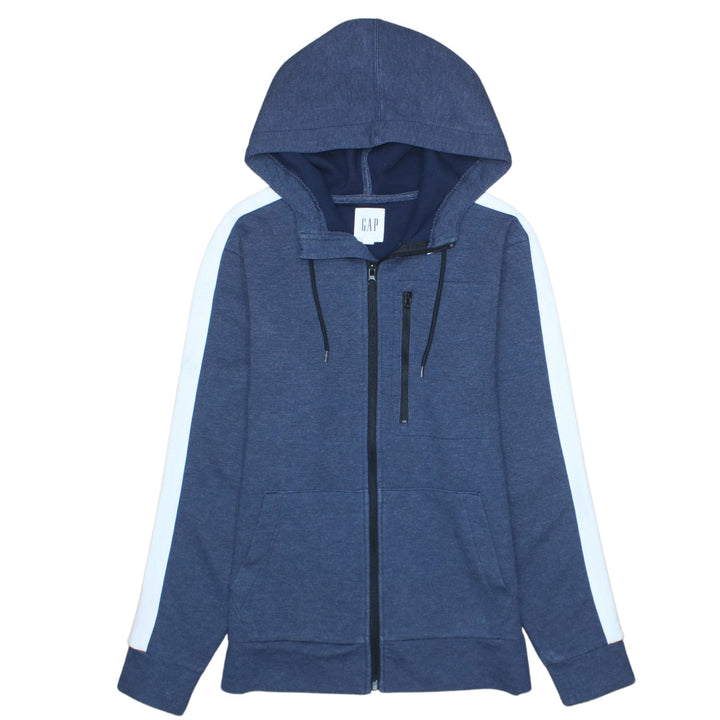 GAP Men's Blue Full Zip Hoodie Small Regular Fit