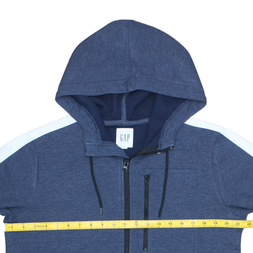 GAP Men's Blue Full Zip Hoodie Small Regular Fit