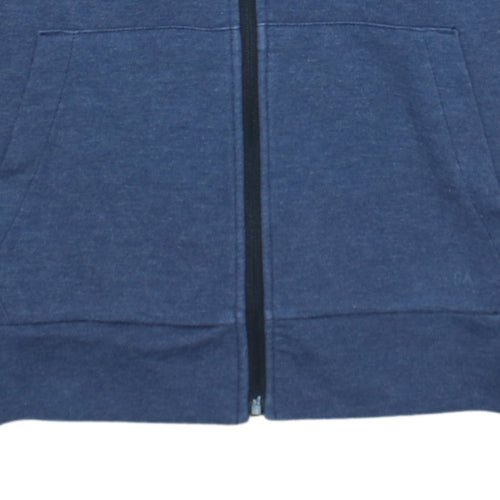 GAP Men's Blue Full Zip Hoodie Small Regular Fit