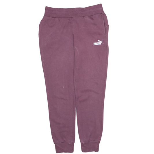 Puma Women’s Purple Jogger Sweatpants Size 10 Cotton Blend