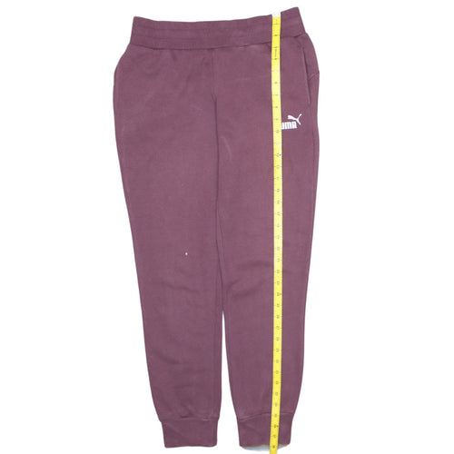 Puma Women’s Purple Jogger Sweatpants Size 10 Cotton Blend