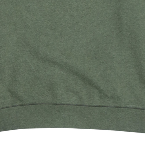 Napapijri Men's Green 3XL Crew Neck Pullover Sweatshirt