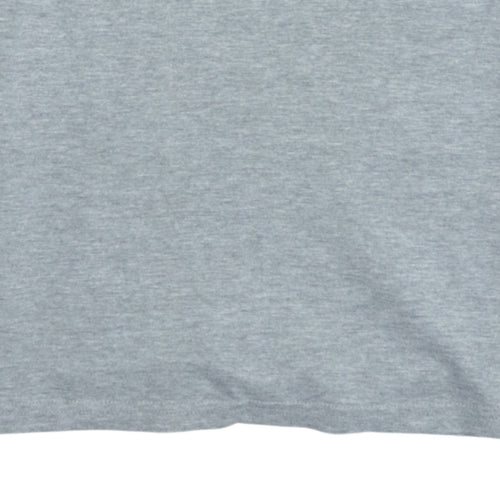 Kappa Men's Grey Small Crew Neck Cotton Sports T-Shirt