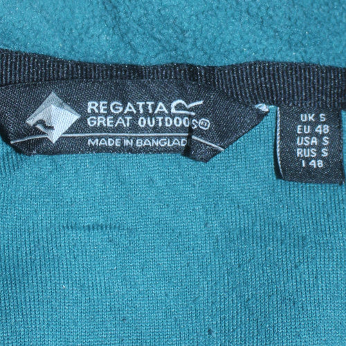 Regatta Men's Green Fleece Half Zip Outdoor Jumper Size S