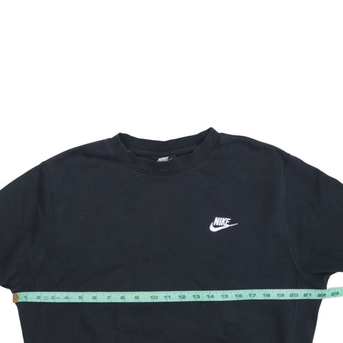 Nike Men's Black Fleece Pullover Sweatshirt Small