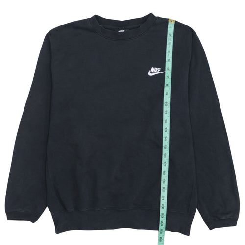 Nike Men's Black Fleece Pullover Sweatshirt Small