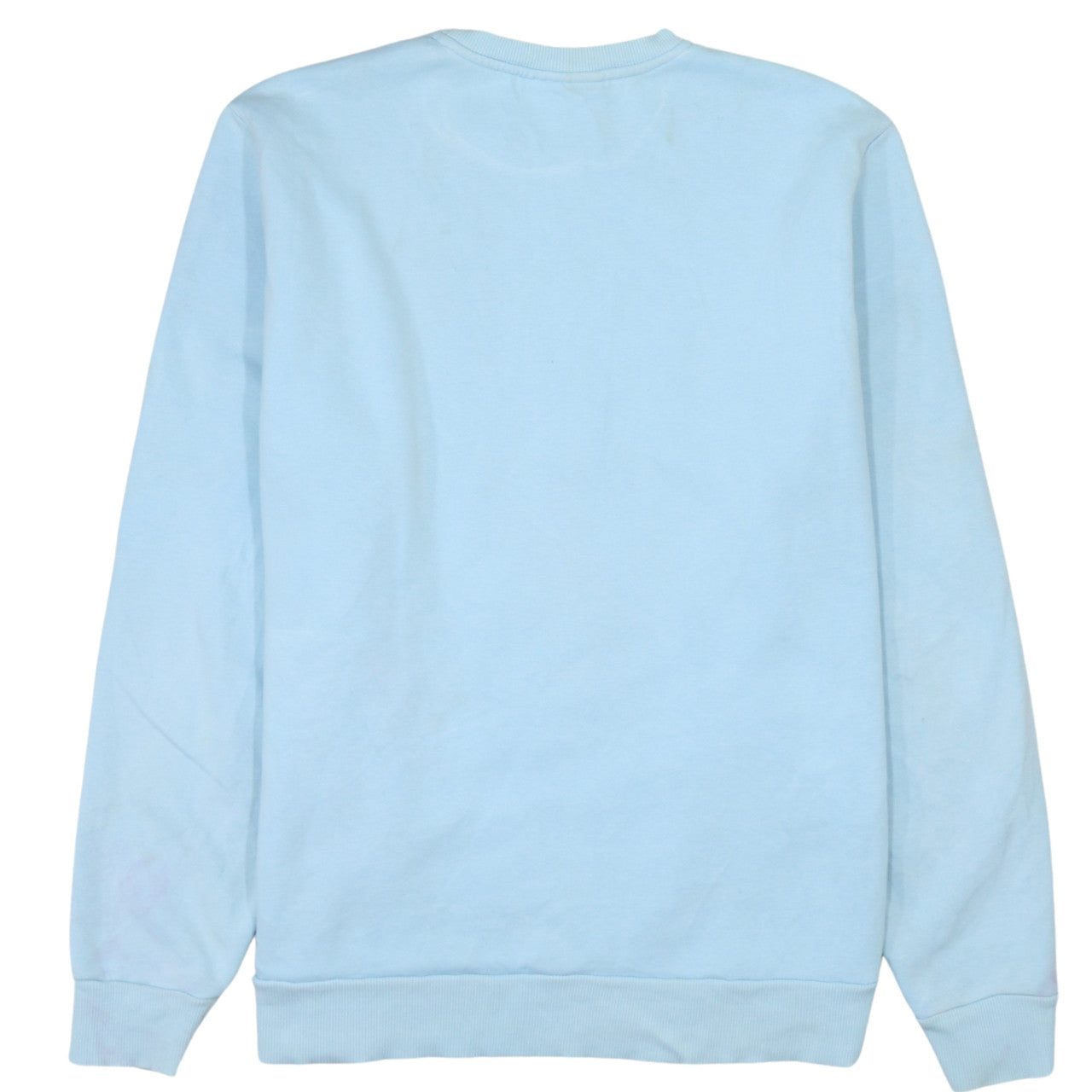 Fila Men's Blue XL Pullover Sweatshirt Crew Neck Logo Cotton Blend