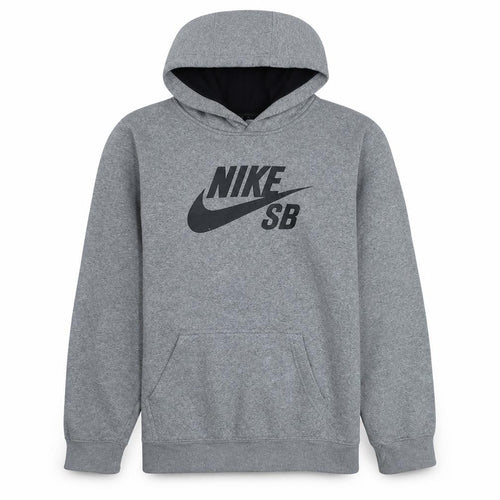Nike SB Boys Grey Pullover Hoodie XL 13-15 Years Skateboarding Style