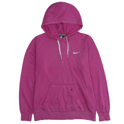 Nike Womens Pink Pullover Hoodie XL Hooded Sweatshirt Casual