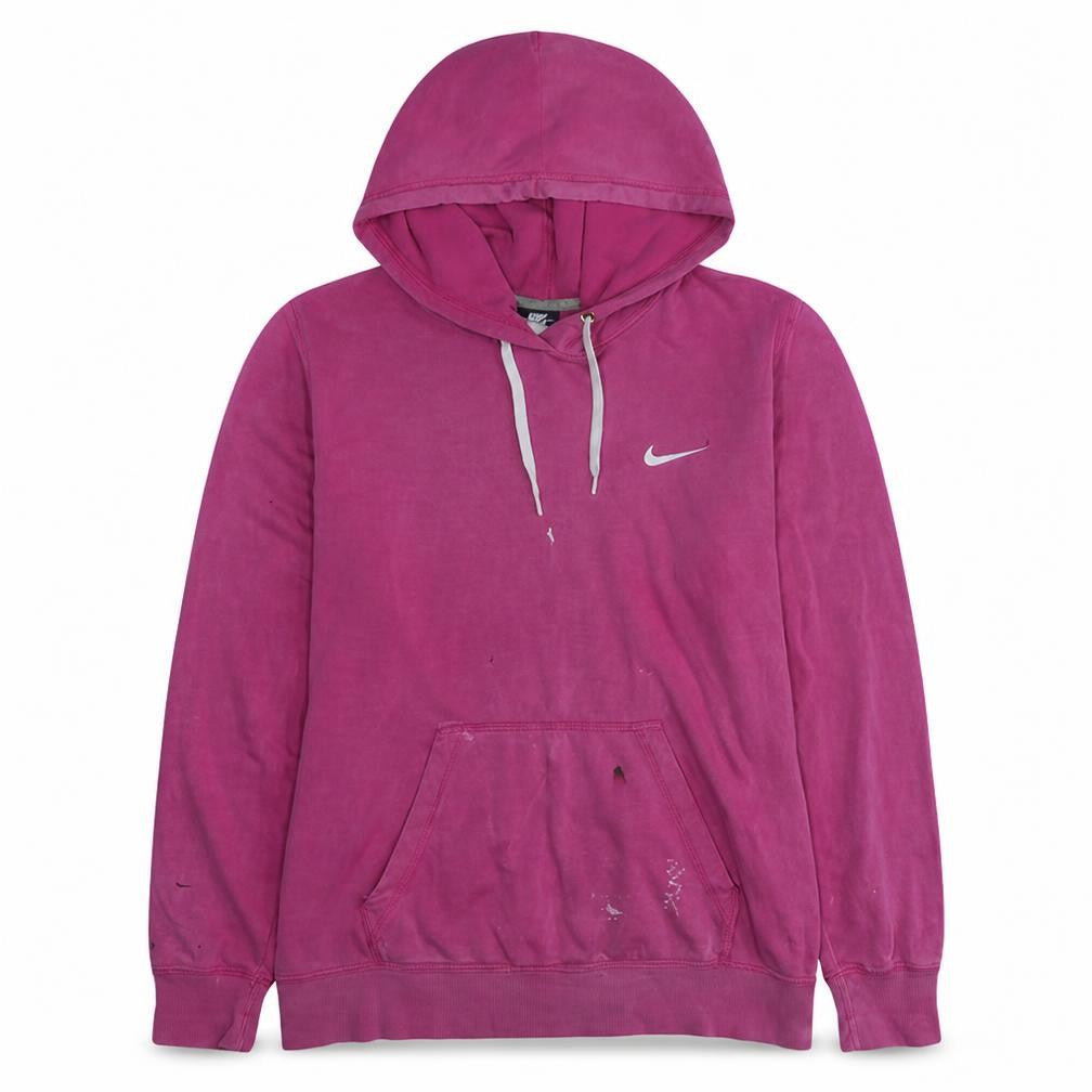 Nike Womens Pink Pullover Hoodie XL Hooded Sweatshirt Casual