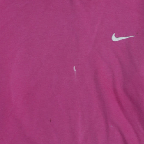 Nike Womens Pink Pullover Hoodie XL Hooded Sweatshirt Casual