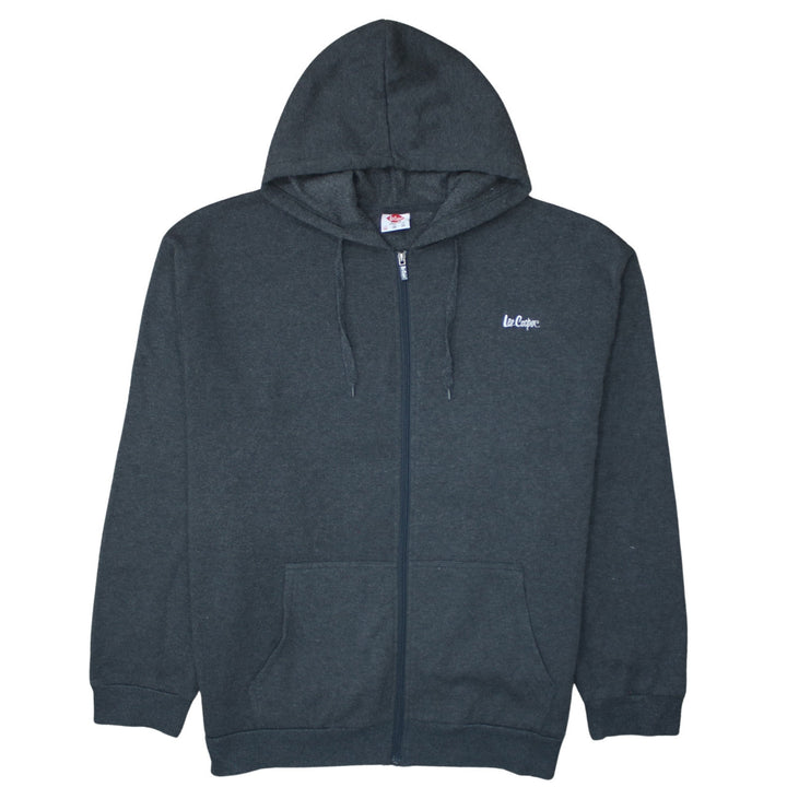 Lee Cooper Men's Grey 3XL Full Zip Hoodie Sweatshirt