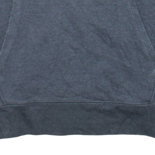 Champion Men's Grey Pullover Hoodie Small Embroidered Logo