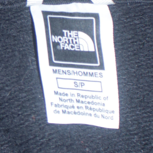 The North Face Men's Black Pullover Hoodie Small Logo Fleece
