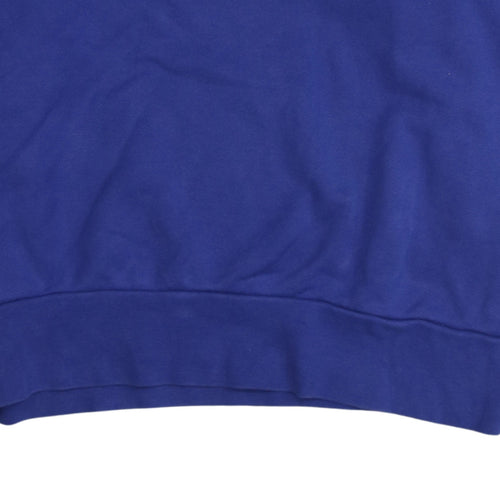 Nike Men's Blue Air Logo Crew Neck Pullover Sweatshirt Size S
