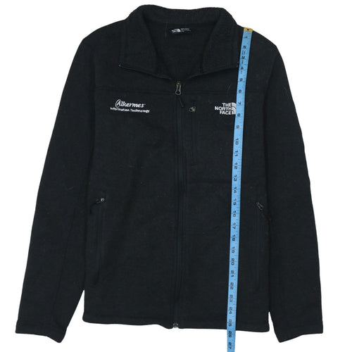 The North Face Men's Black Fleece Full Zip Jacket Size M