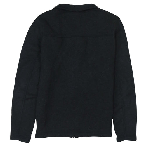 The North Face Men's Black Fleece Full Zip Jacket Size M