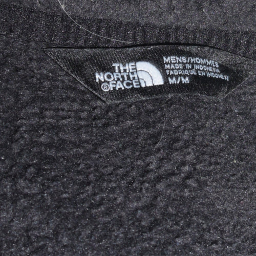 The North Face Men's Black Fleece Full Zip Jacket Size M