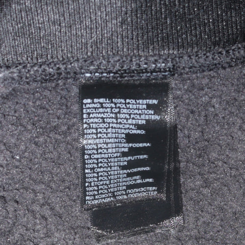 The North Face Men's Black Fleece Full Zip Jacket Size M