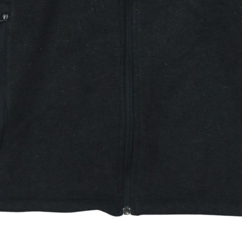 The North Face Men's Black Fleece Full Zip Jacket Size M