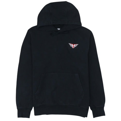 Nike Men's Black Pullover Hoodie Medium Fleece Sweatshirt