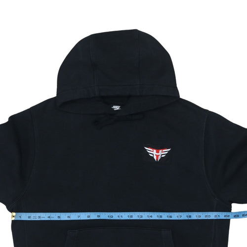 Nike Men's Black Pullover Hoodie Medium Fleece Sweatshirt