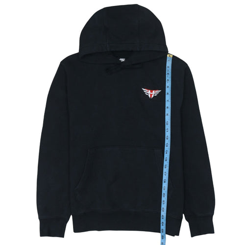 Nike Men's Black Pullover Hoodie Medium Fleece Sweatshirt