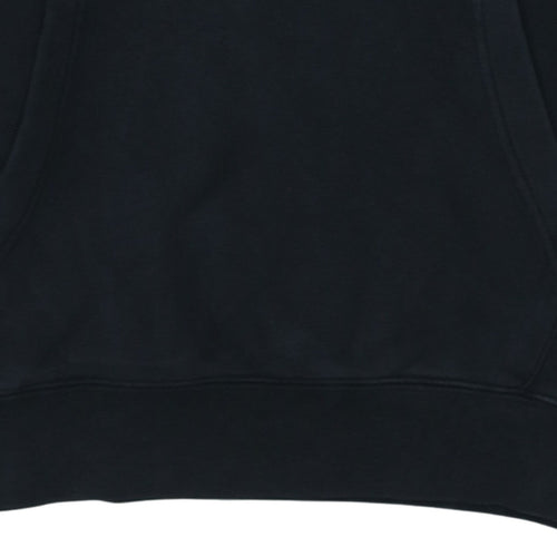 Nike Men's Black Pullover Hoodie Medium Fleece Sweatshirt