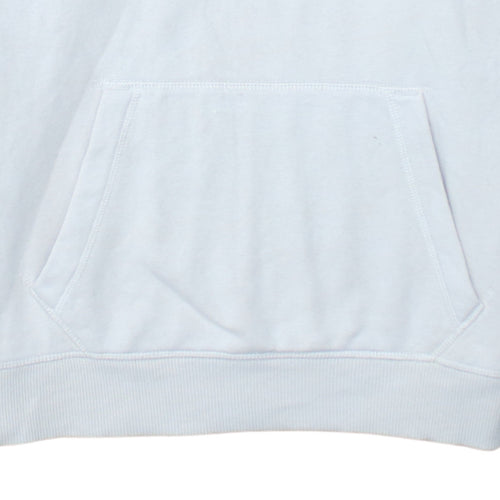 Tommy Hilfiger Boys White Pullover Hoodie 176 Logo Graphic Sweatshirt