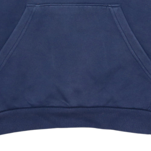Puma Boys Blue Pullover Hoodie 14-15 Years Logo Fleece Sweatshirt