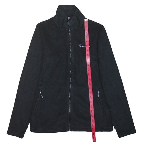 Berghaus Womens Black Fleece Full Zip Jacket Size 12