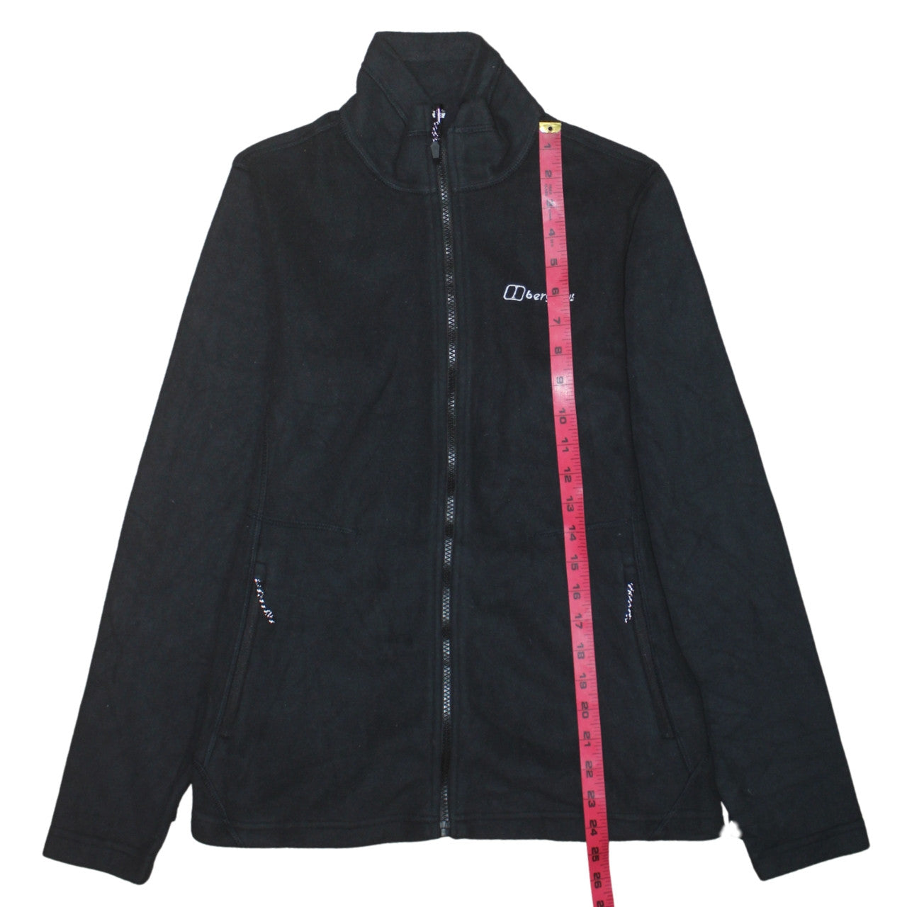 Berghaus Womens Black Fleece Full Zip Jacket Size 12