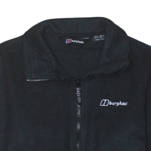 Berghaus Womens Black Fleece Full Zip Jacket Size 12