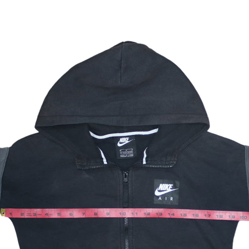Nike Boys Black Air Full Zip Hooded Track Jacket 10-12 Years