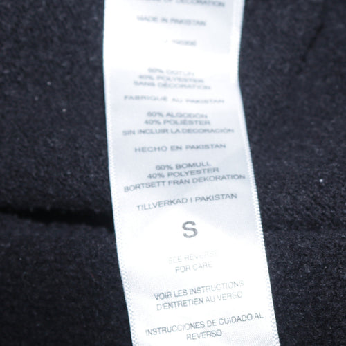 Champion Men's Black Crew Neck Pullover Sweatshirt Size S