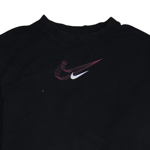 Nike Men's Black Medium Pullover Crew Neck Sweatshirt