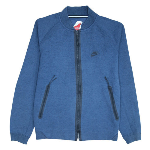 Nike Men's Blue Medium Track Jacket Full Zip Activewear