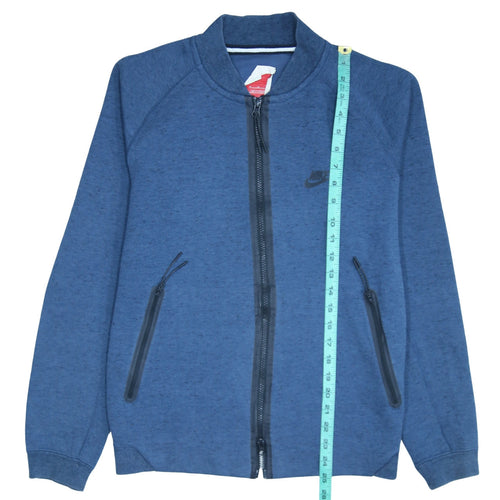 Nike Men's Blue Medium Track Jacket Full Zip Activewear