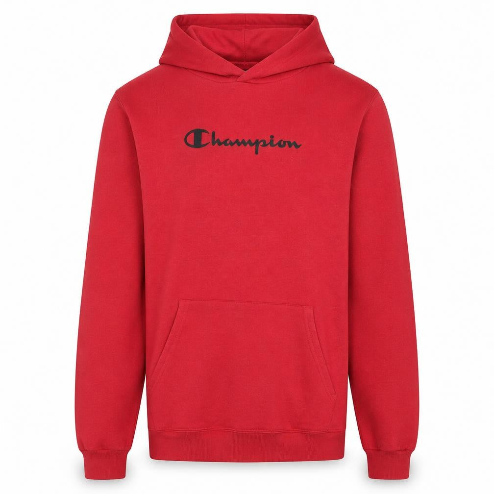 Champion Boys Red Pullover Hoodie XL Fleece Hooded Sweatshirt