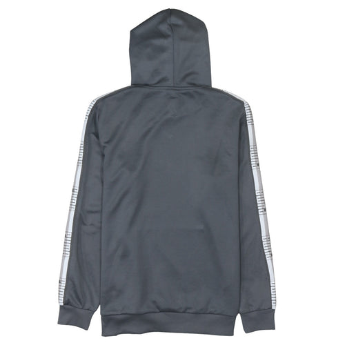 Puma Men's Grey Pullover Hoodie Size M Logo Graphic Sportswear